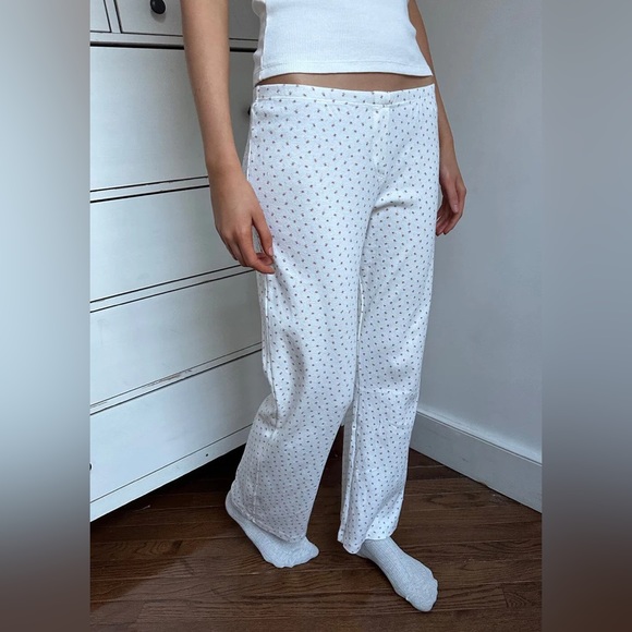 Brandy melville Keira floral sweatpants - Picture 1 of 5